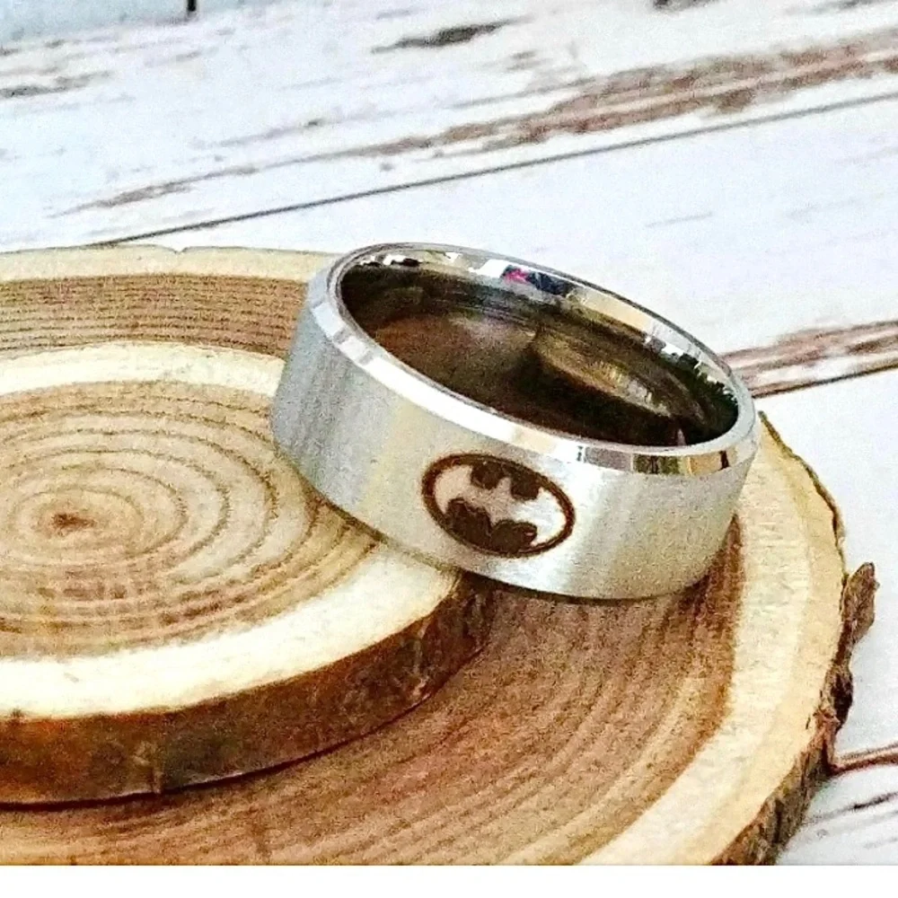 Stainless Steel Batman Band - Picture 1 of 2